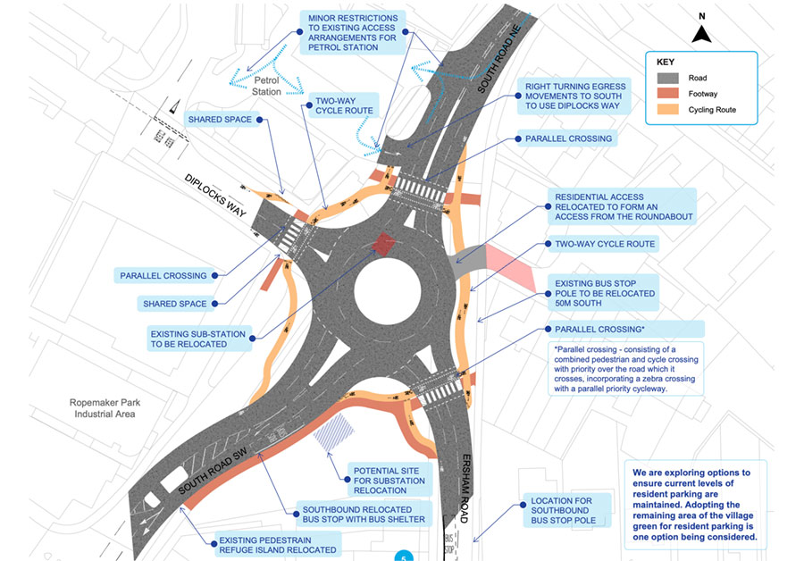 Town's road improvements move a step closer after Secretary of State's approval