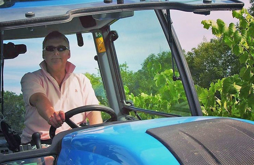 Gerard Fox, Hailsham on Tractor