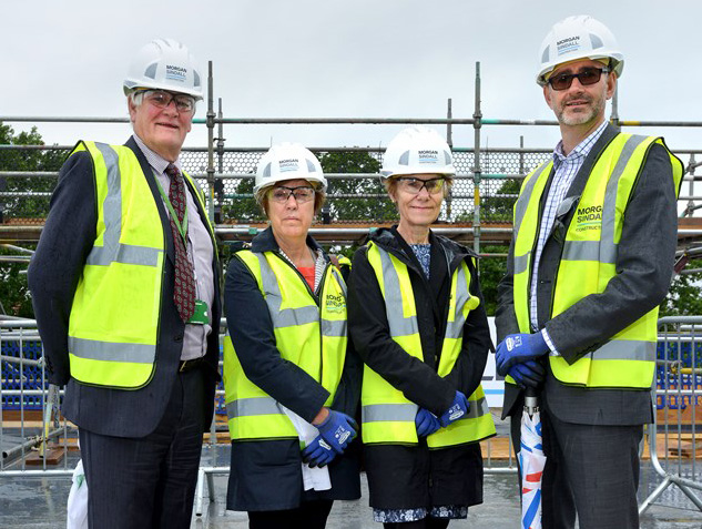 Continued to support the £100 million investment in new school buildings