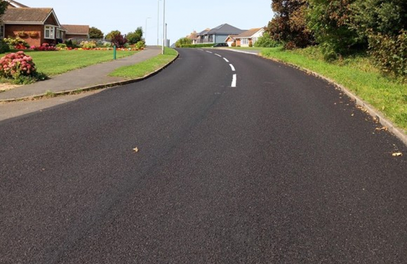 Surface dressing gives roads a new lease of life across Conservative-led East Sussex